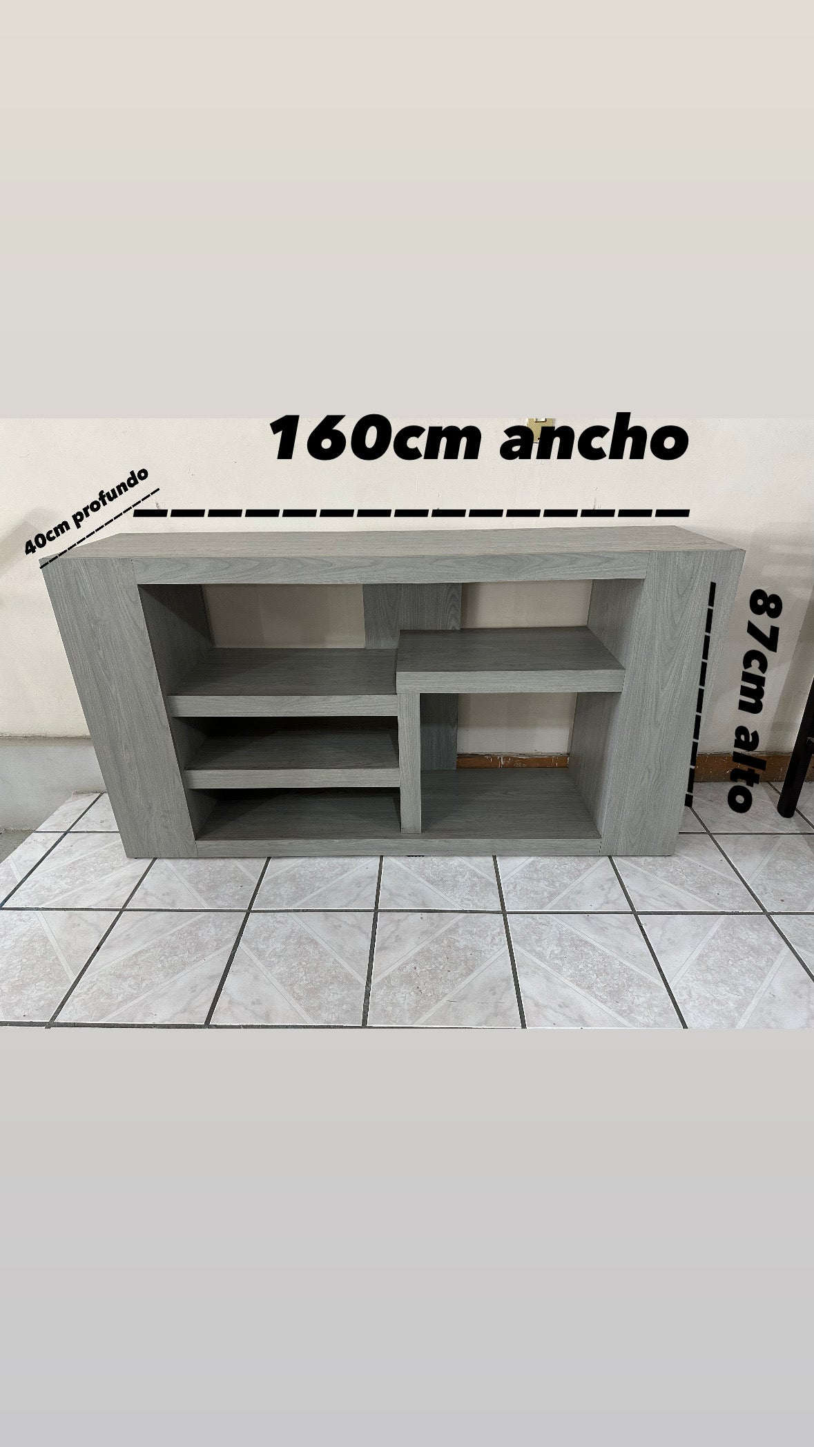 Porta Pantalla Gris T