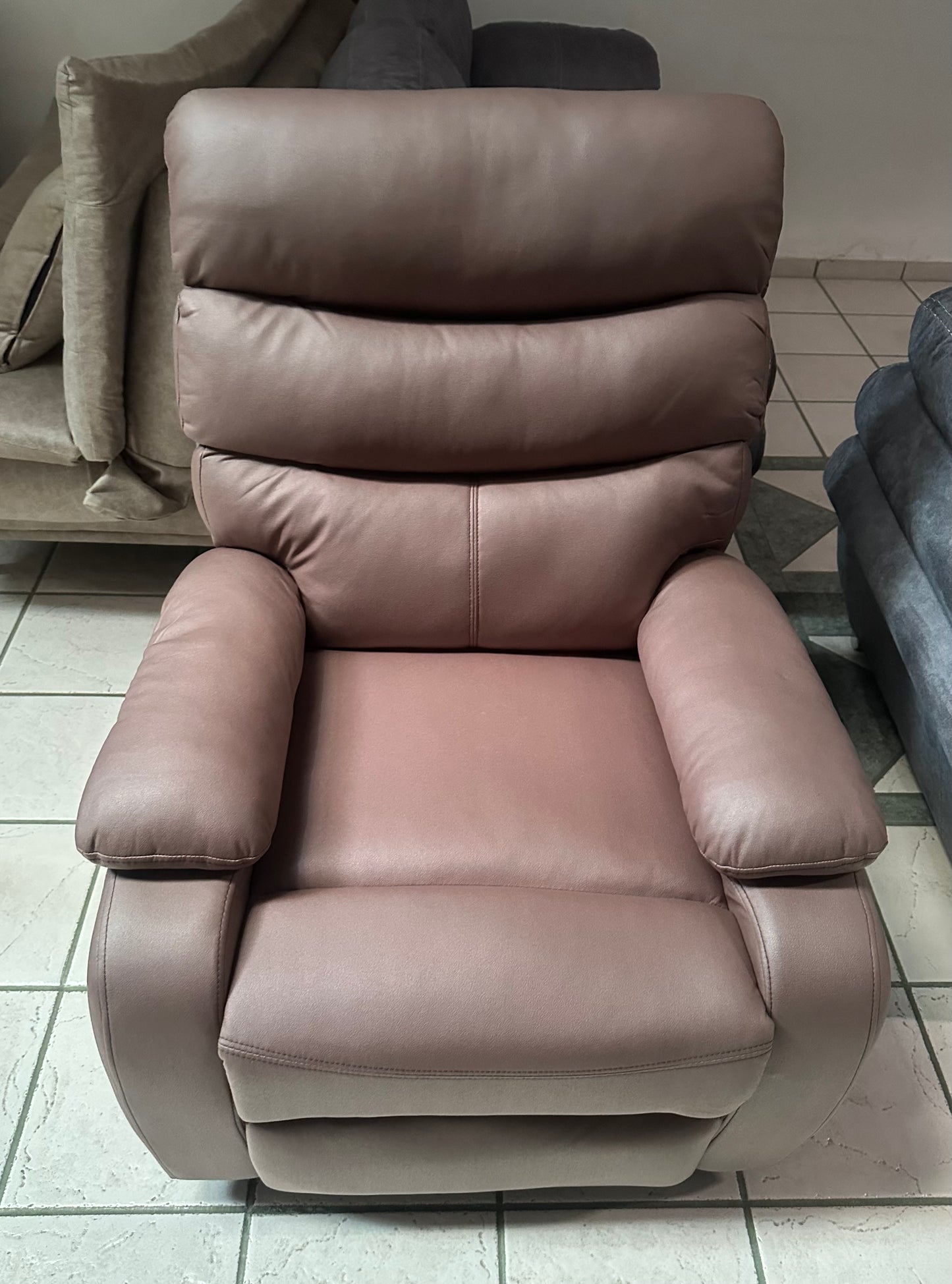 Sofá Reclinable chocolate