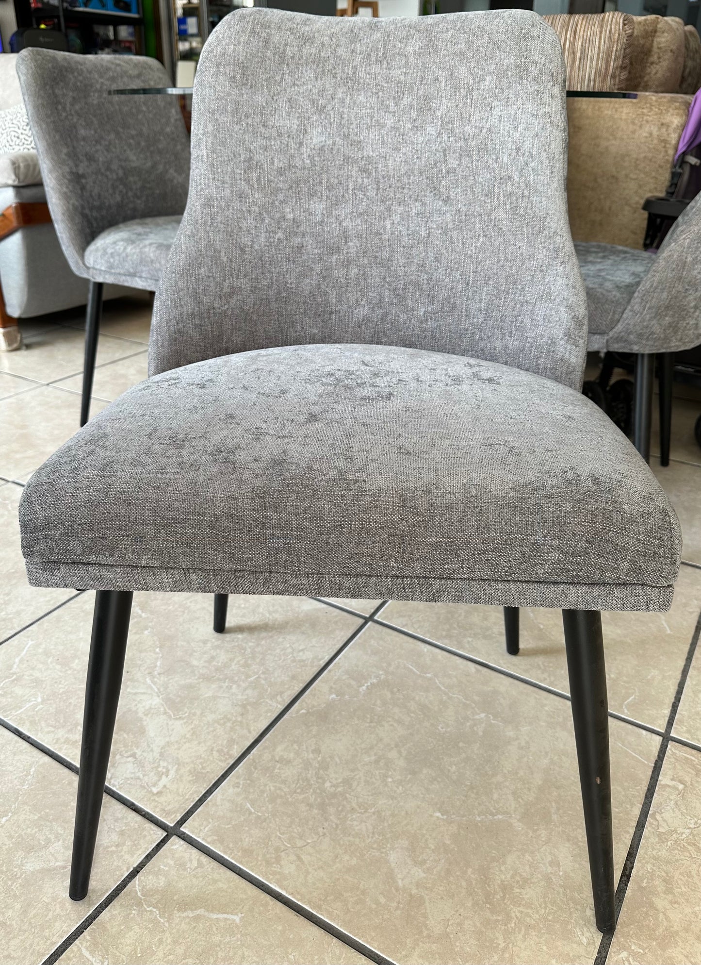 Comedor Mónaco Cristal 4 sillas