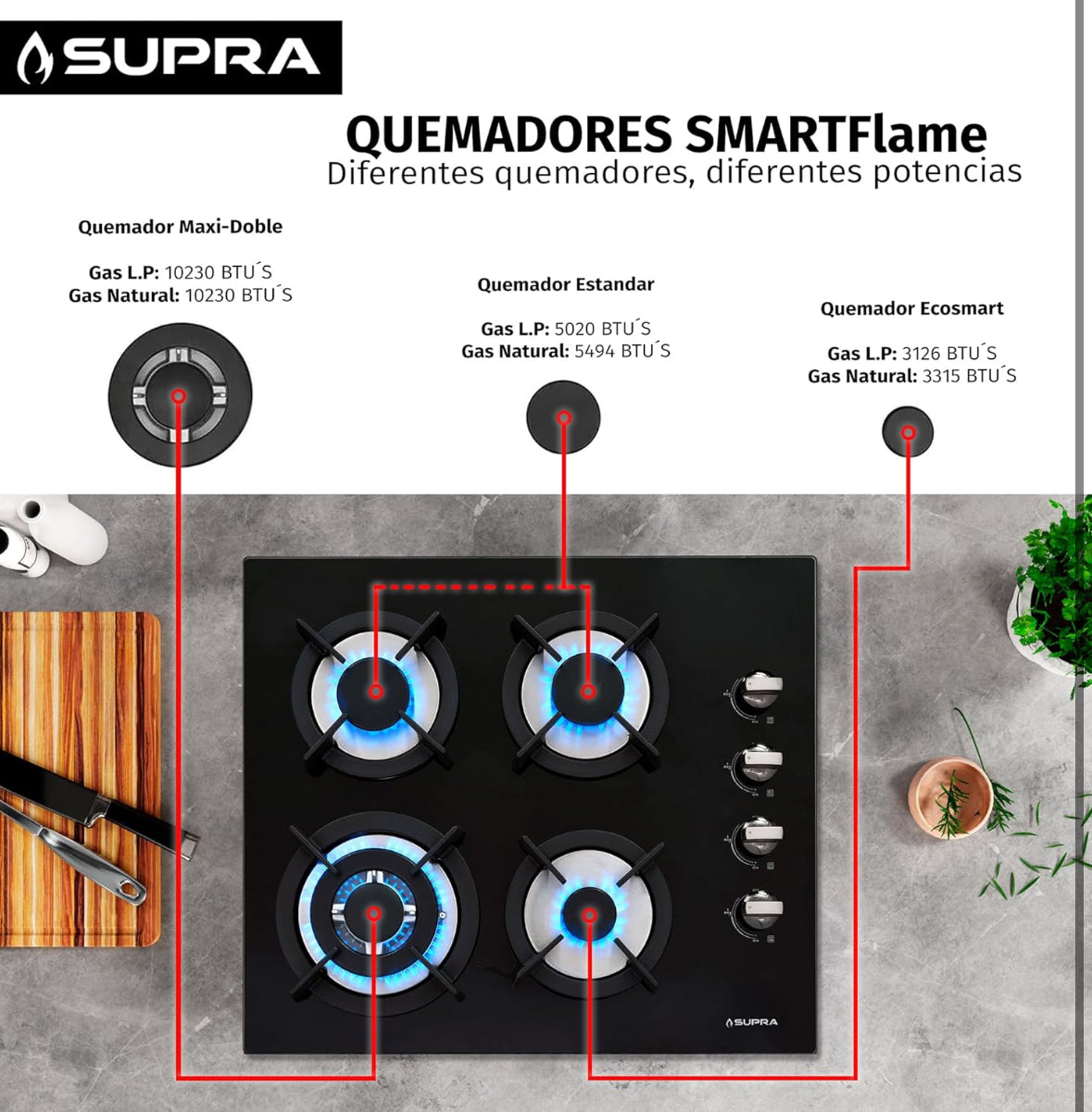 Parrilla Supra 4Q