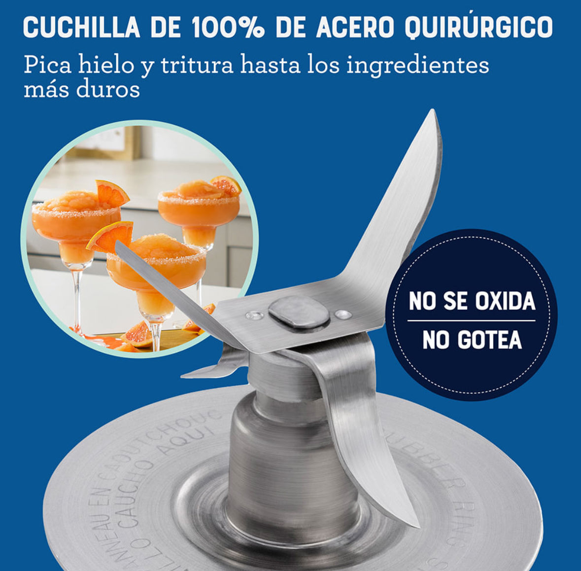 Licuadora Oster 1 velocidad roja BLST4126-013