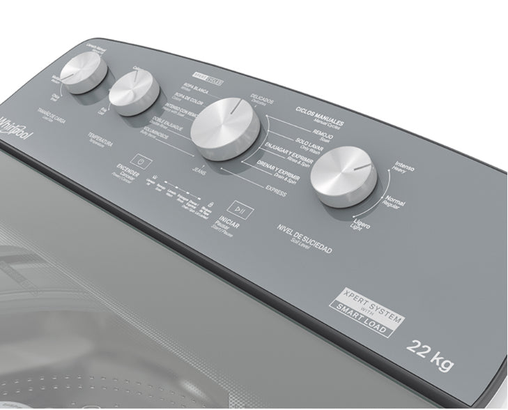 Lavadora Whirlpool 22kg 8MWTW2224WJM1