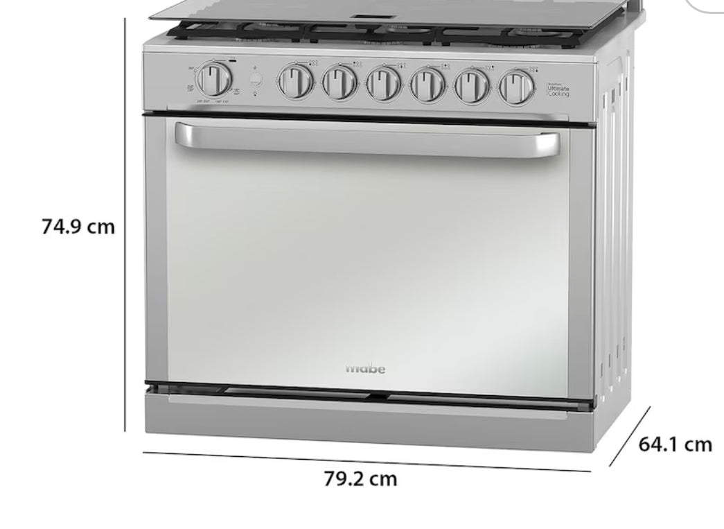 Estufa de empotrar Mabe 6Q MA0C80400CI0A