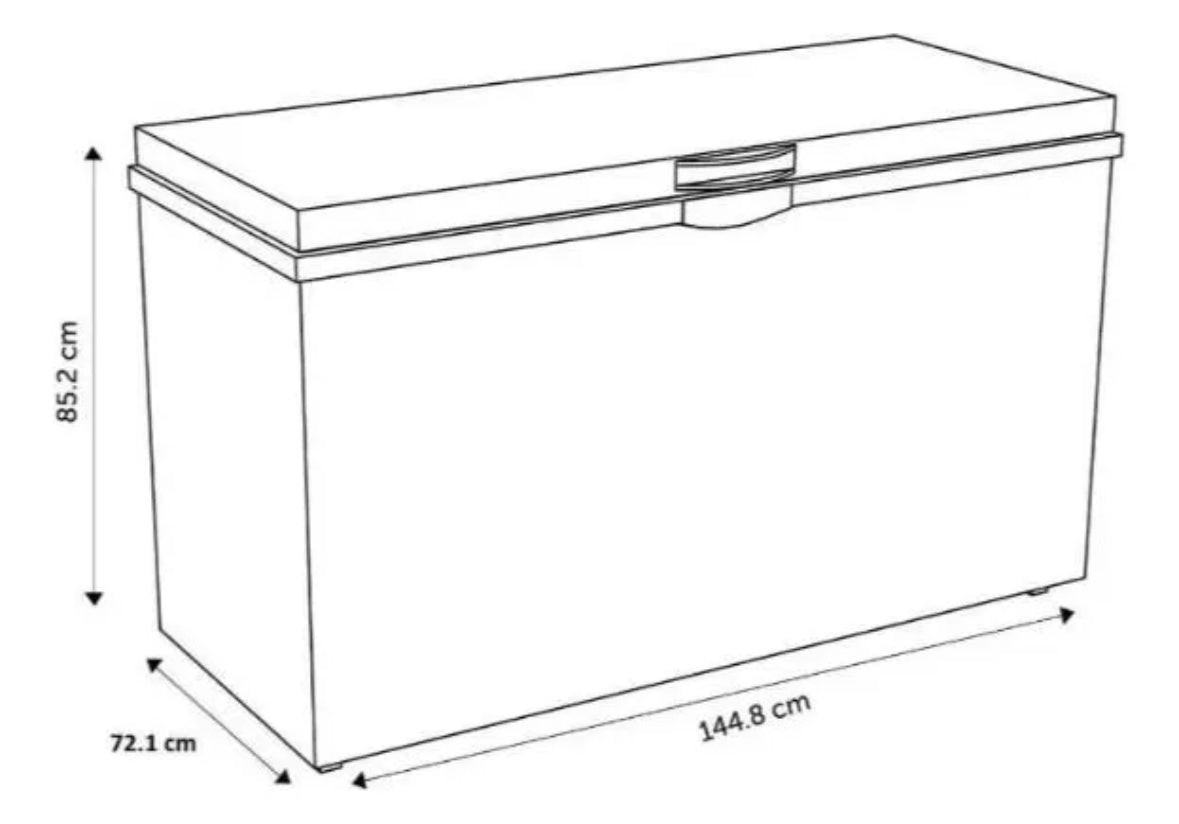 Congelador Hisense 15P FC15D6BWX