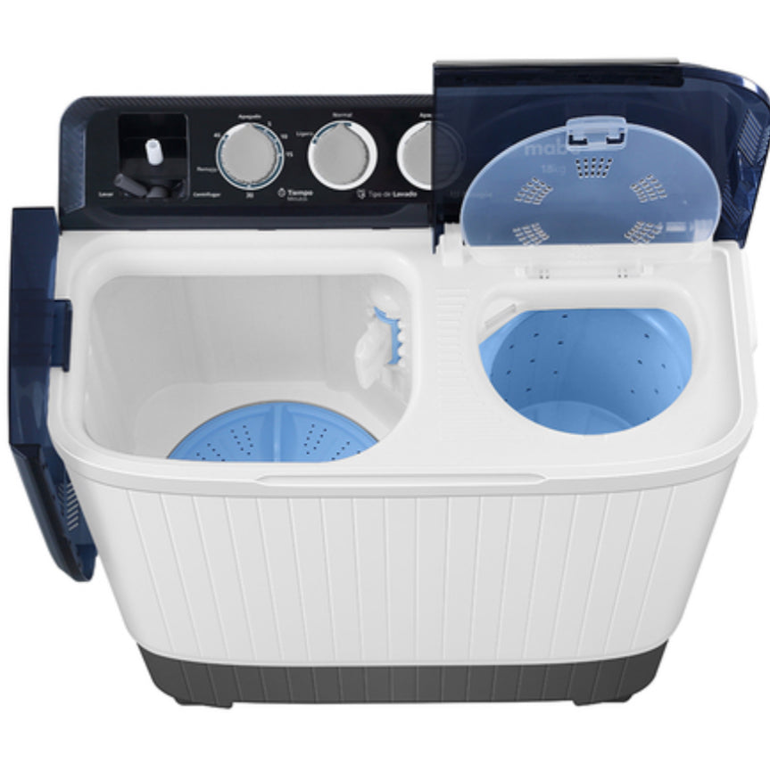 Lavadora/Exprimidor Mabe 18Kg LMDX8124HBAB0