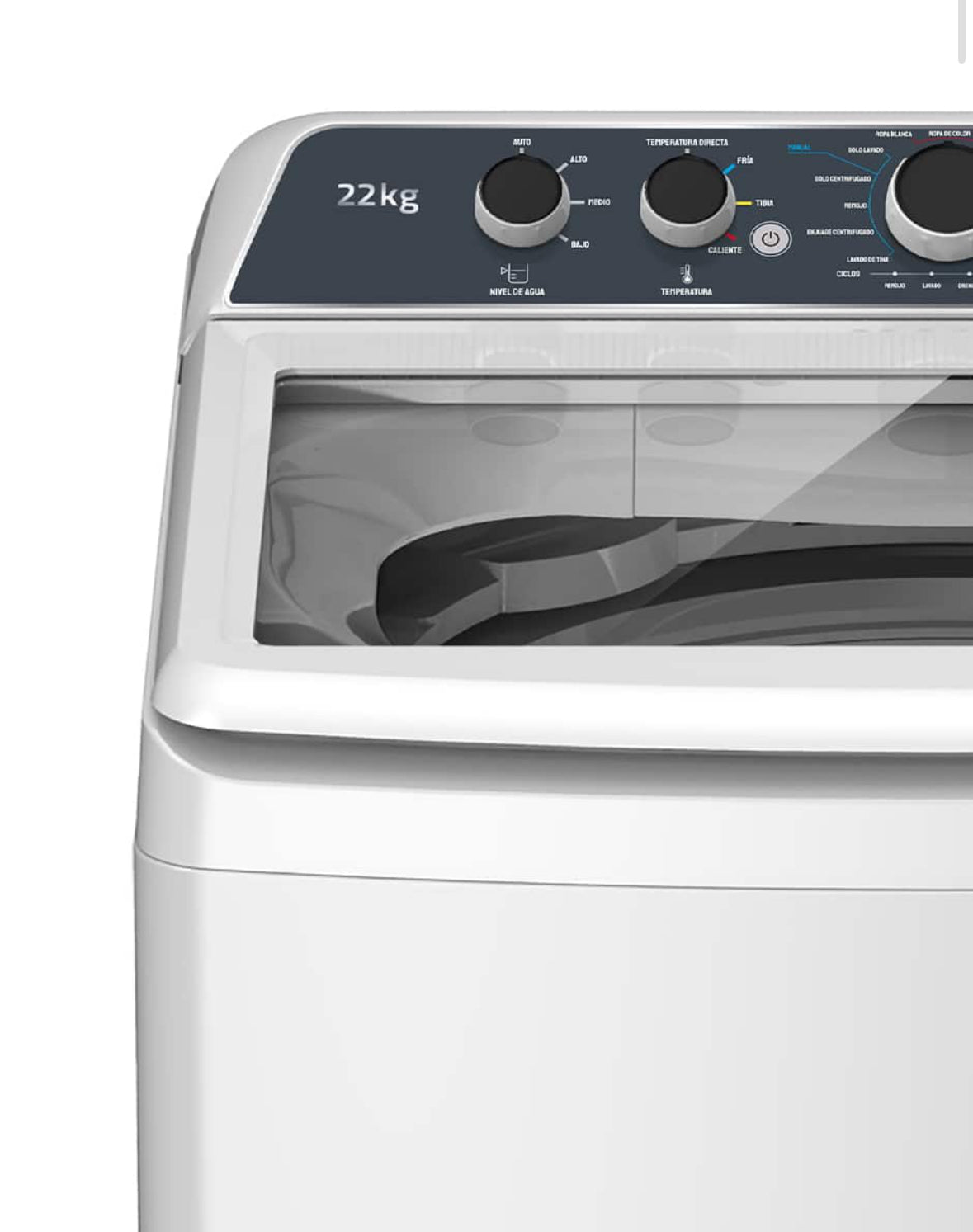 Lavadora Mirage 22Kg