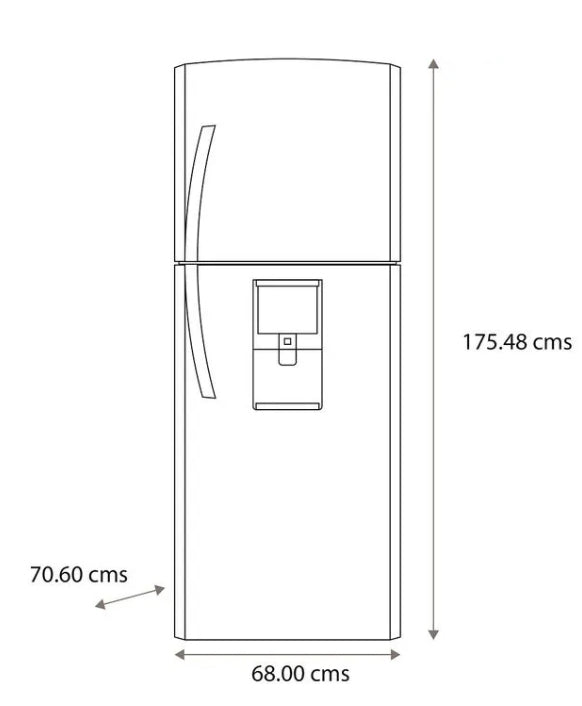 Refrigerador Mabe RME360FGMRE0
