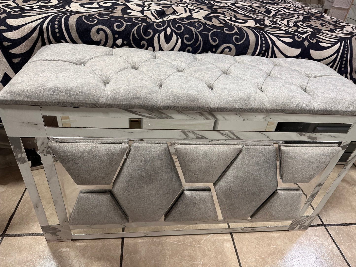 Recámara King Size Dubai Gris