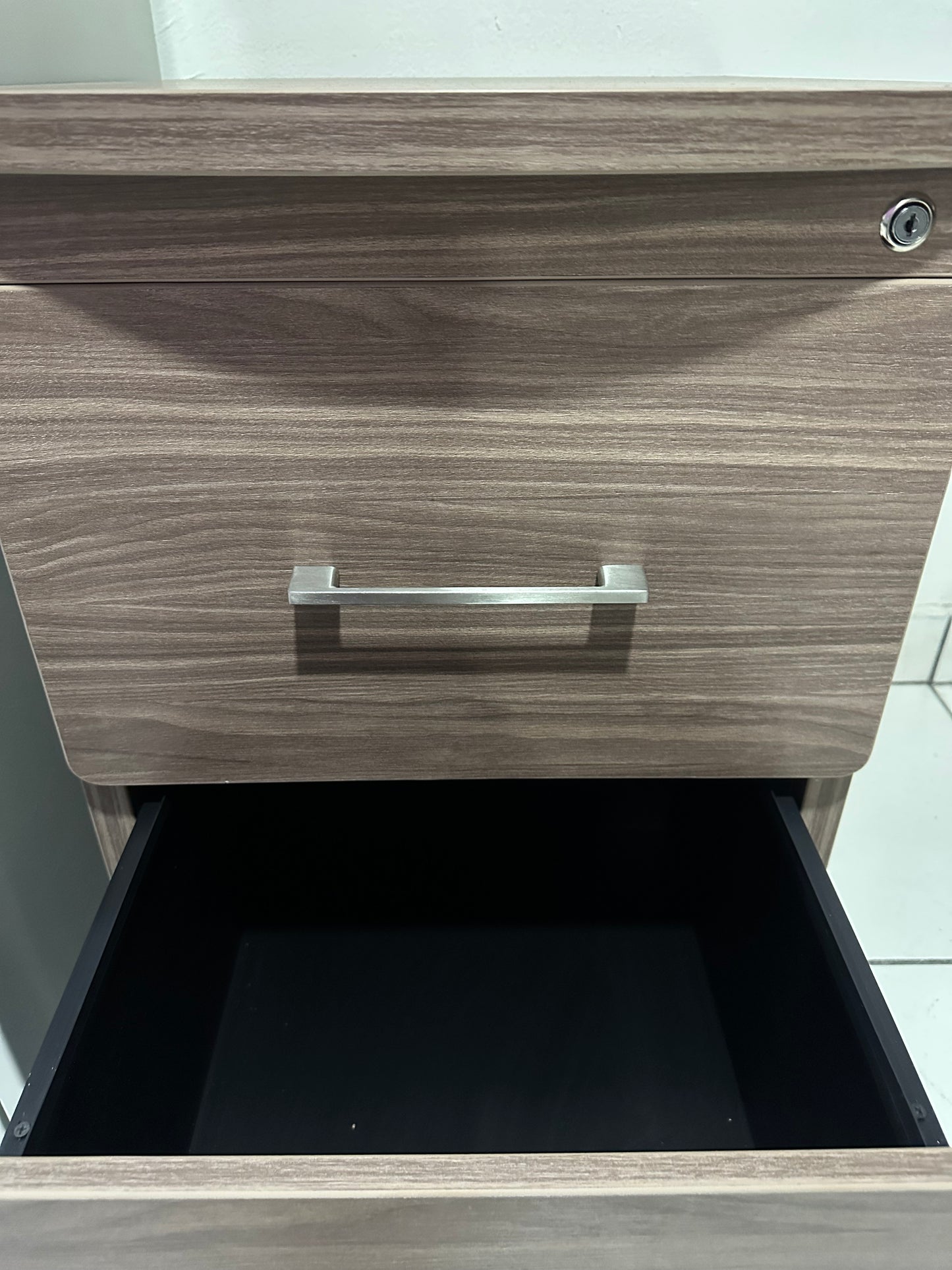 Archivero Nogal neo 2 gavetas