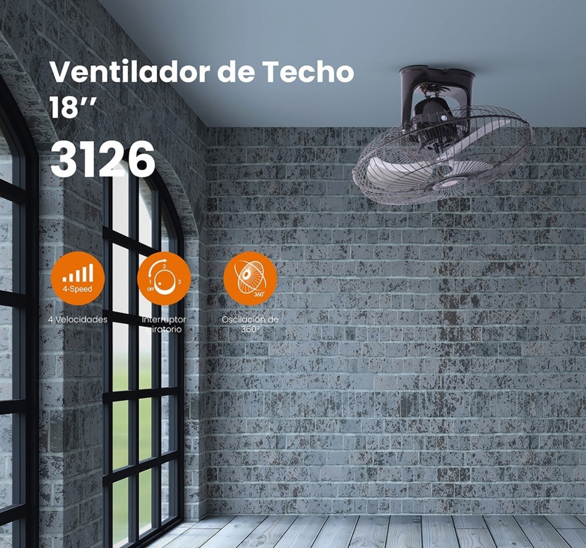 Ventilador Mytek 3126