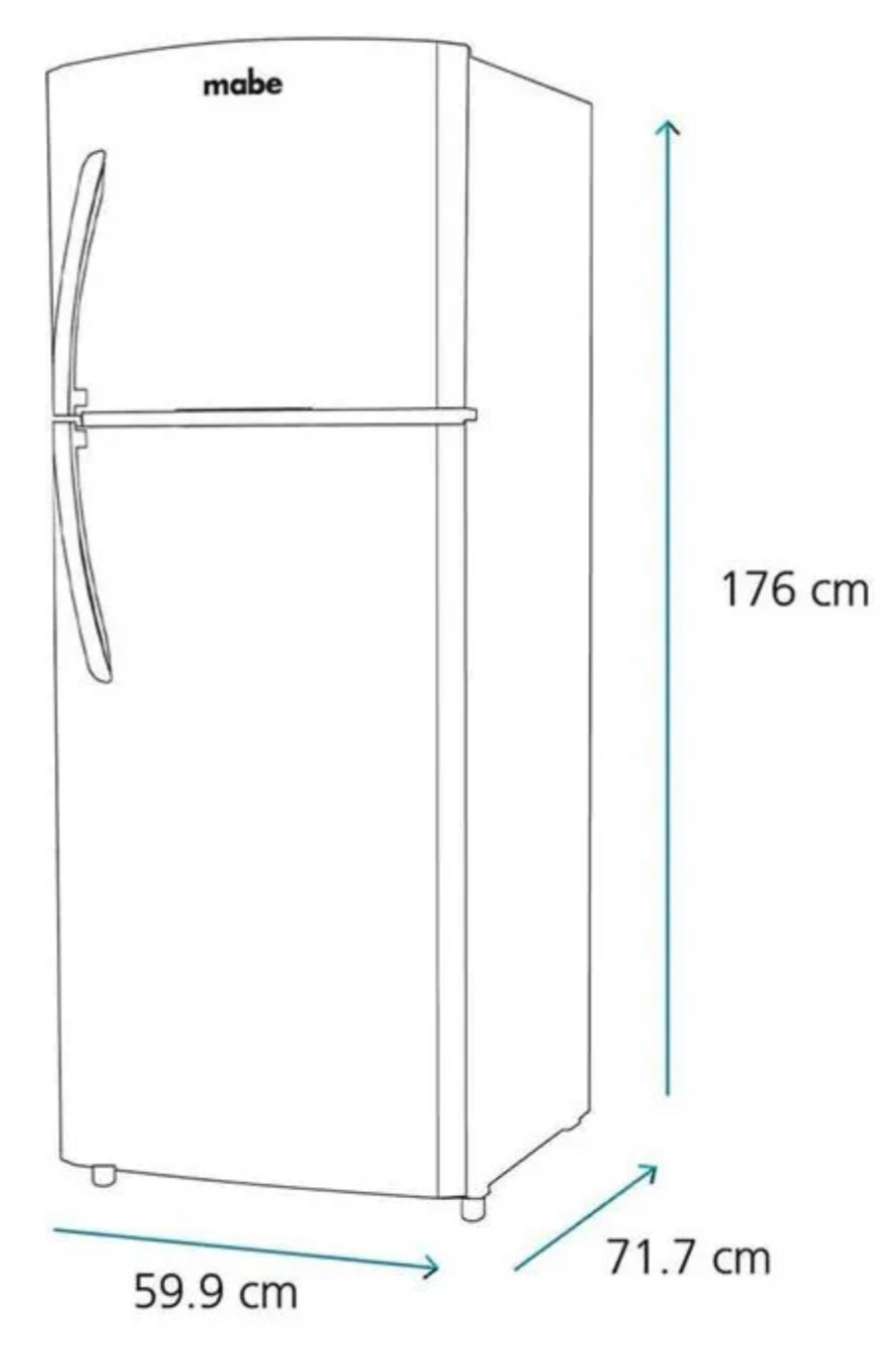 Refrigerador Mabe RMA300FXMRP0
