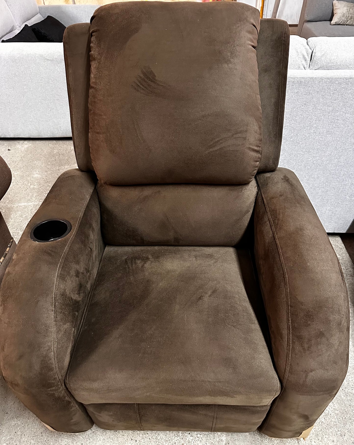 Sofá Reclinable Chocolate