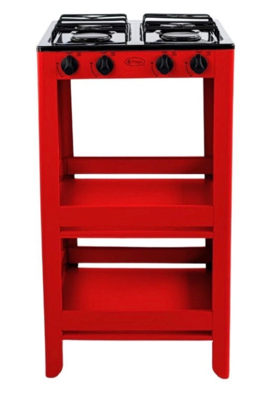 Estufa Fraga anaqueles Roja