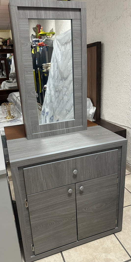 Tocador Sencillo Gris