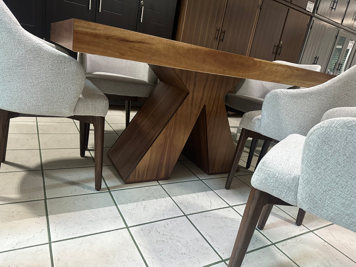 Antecomedor Nubia Parota 6 sillas