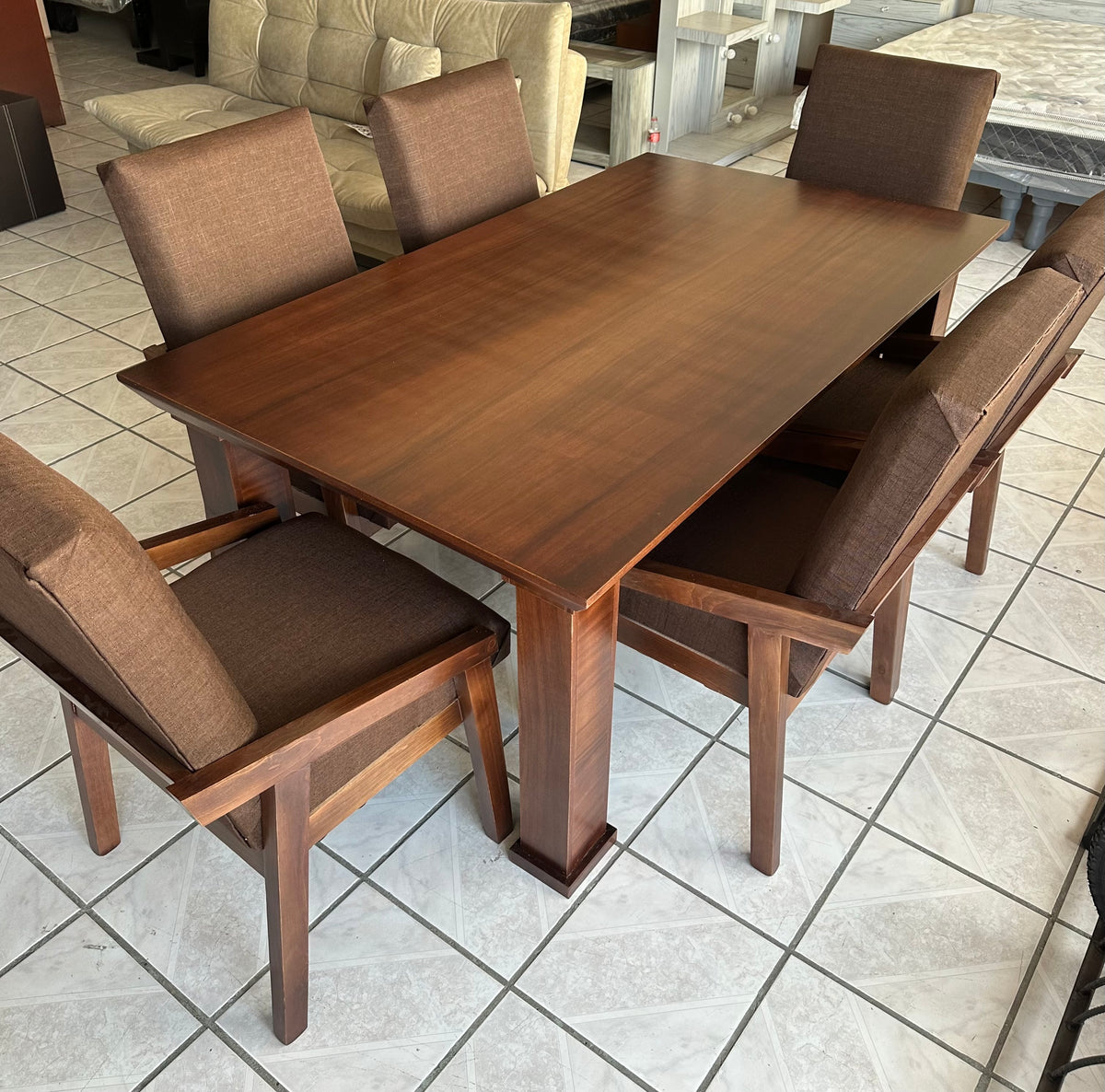 Comedor Don Toño Chocolate 6s