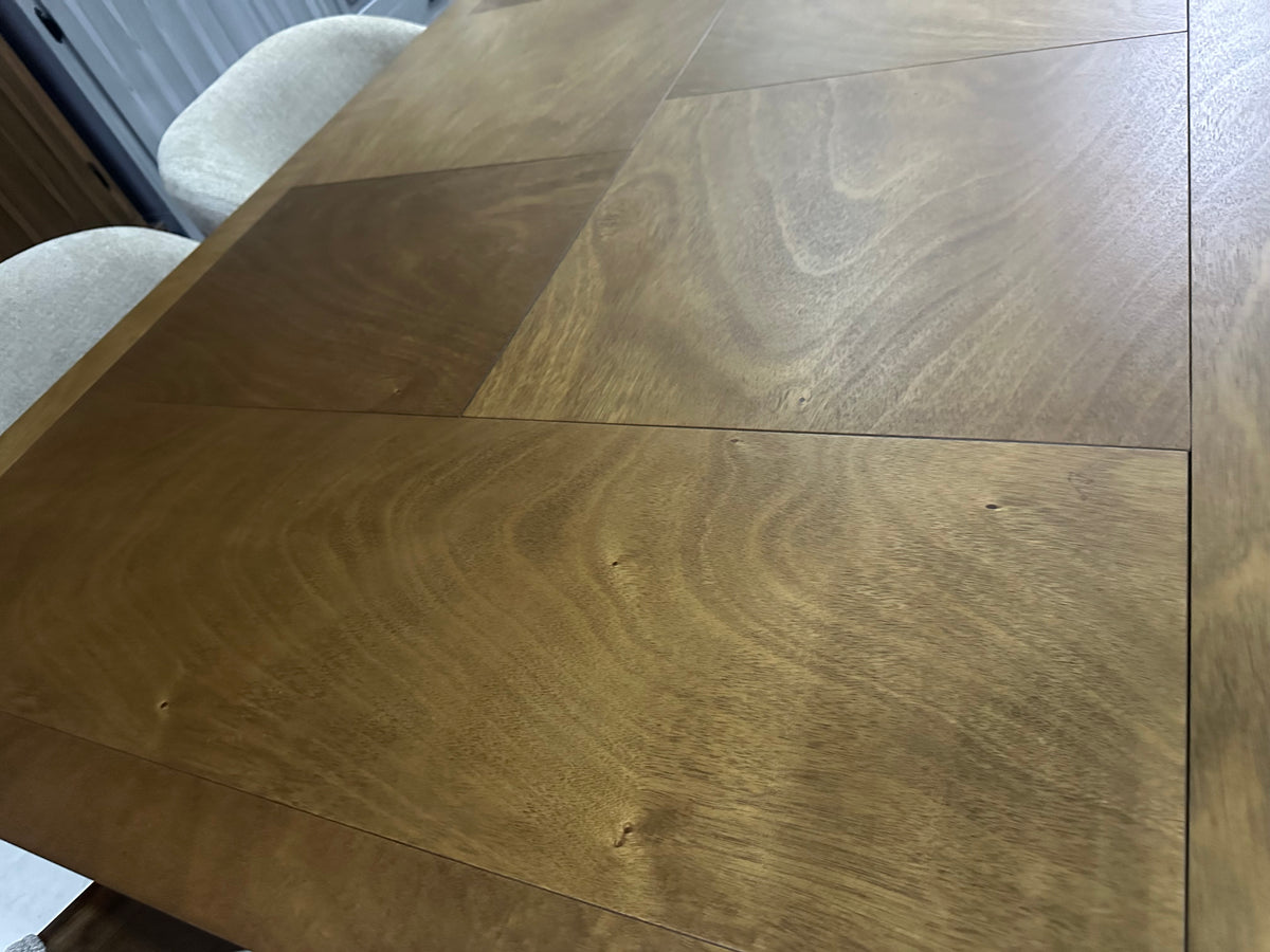 Antecomedor Gala okume 6 sillas