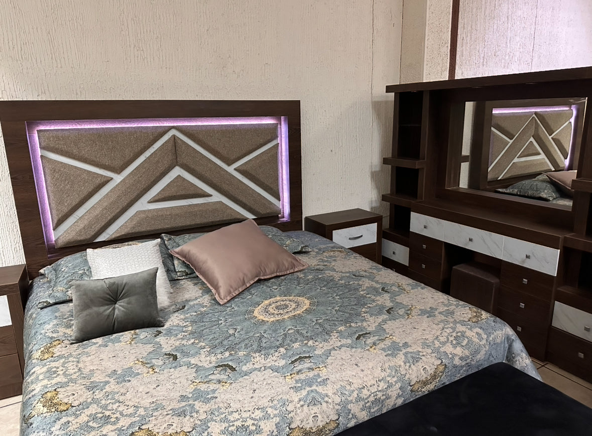 Recamara King Size Atenas Malibu S/C