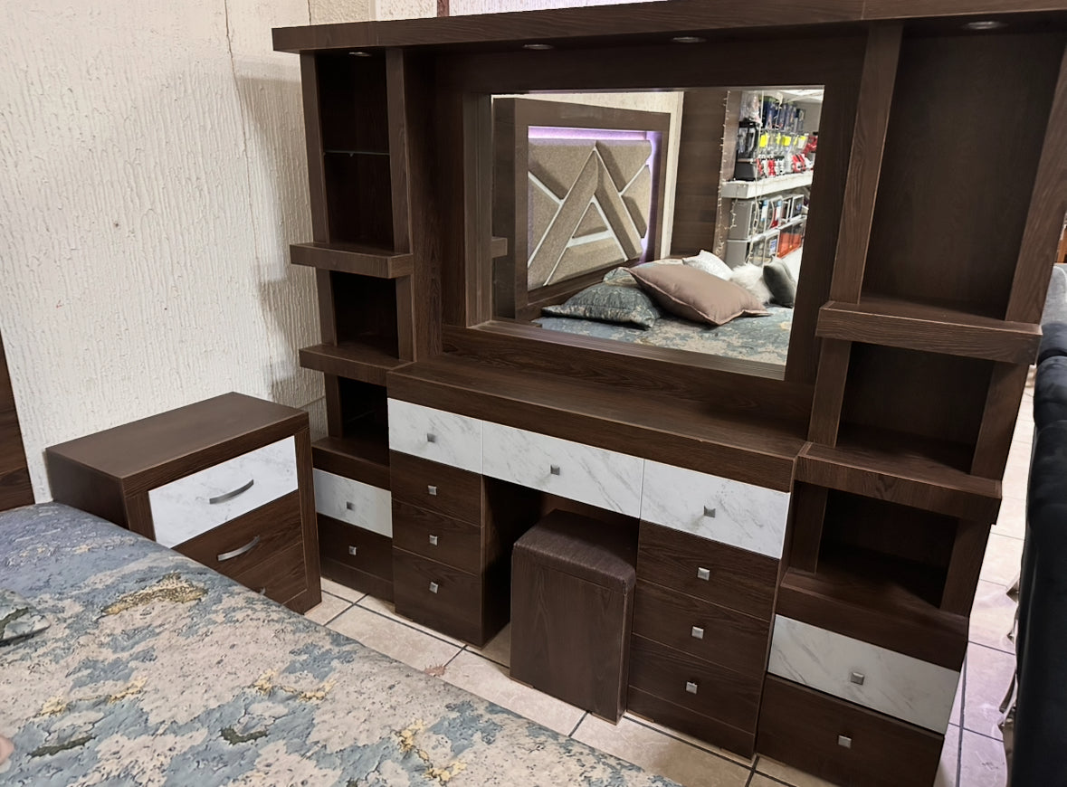 Recamara King Size Atenas Malibu S/C