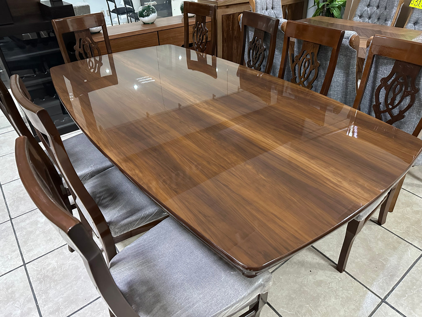 Comedor Grey Parota 8 sillas