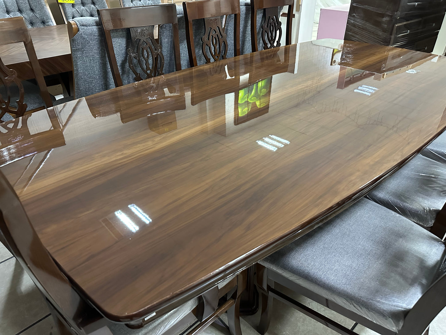 Comedor Grey Parota 8 sillas