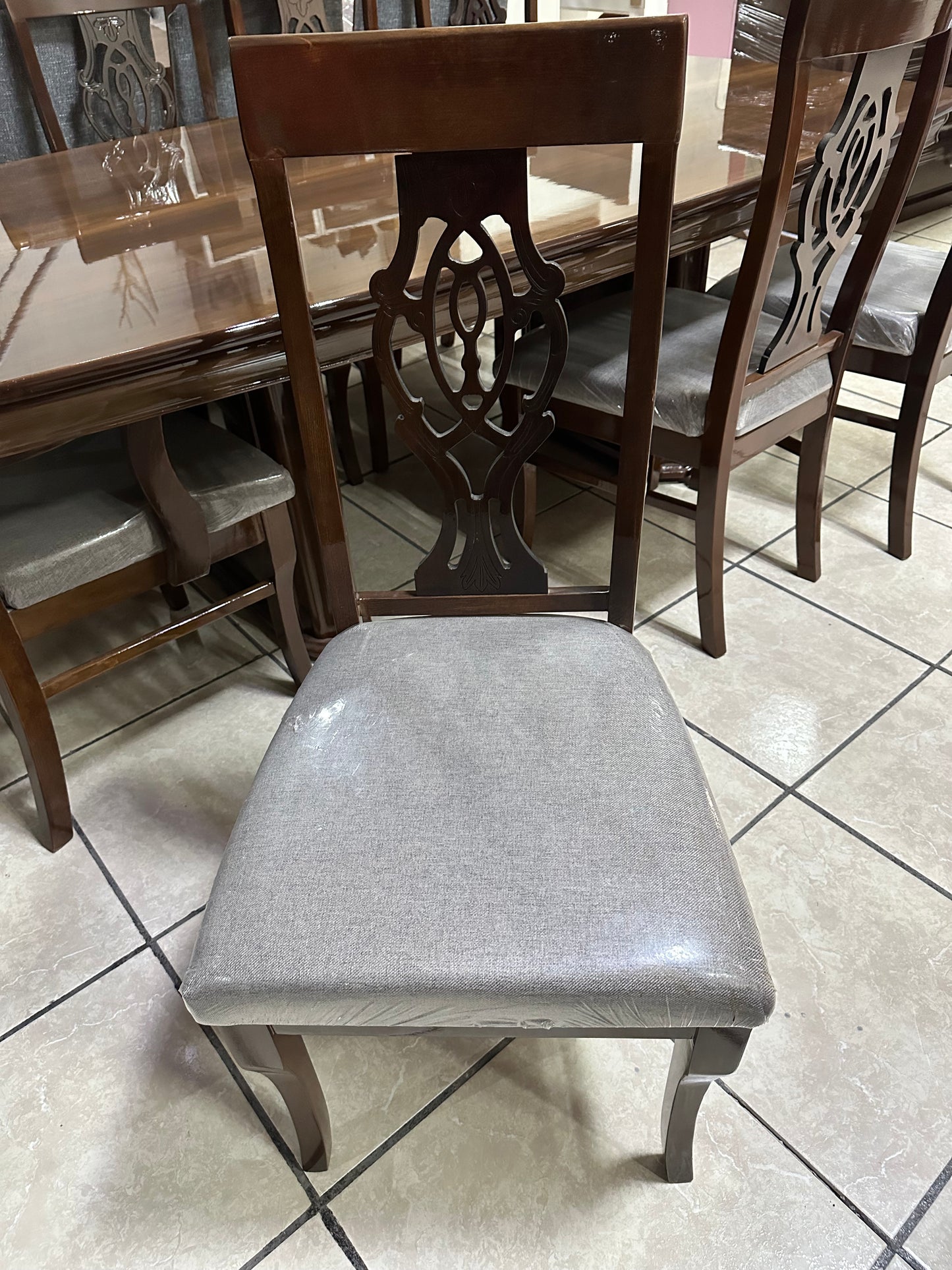 Comedor Grey Parota 8 sillas