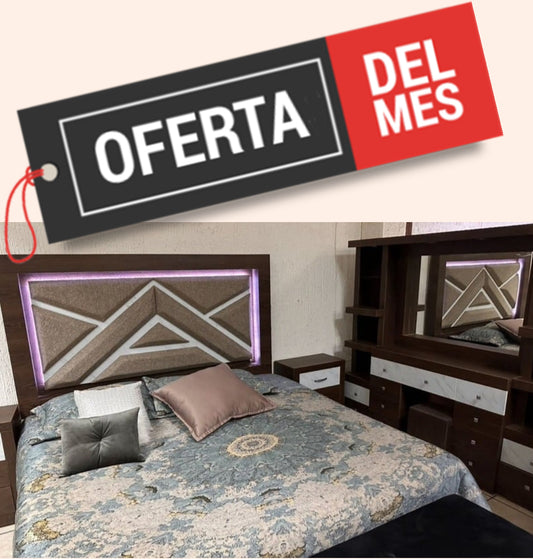 Recamara King Size Atenas Malibu S/C