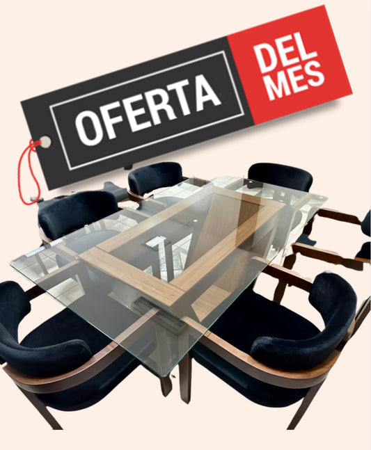 Antecomedor Elegance 6 sillas