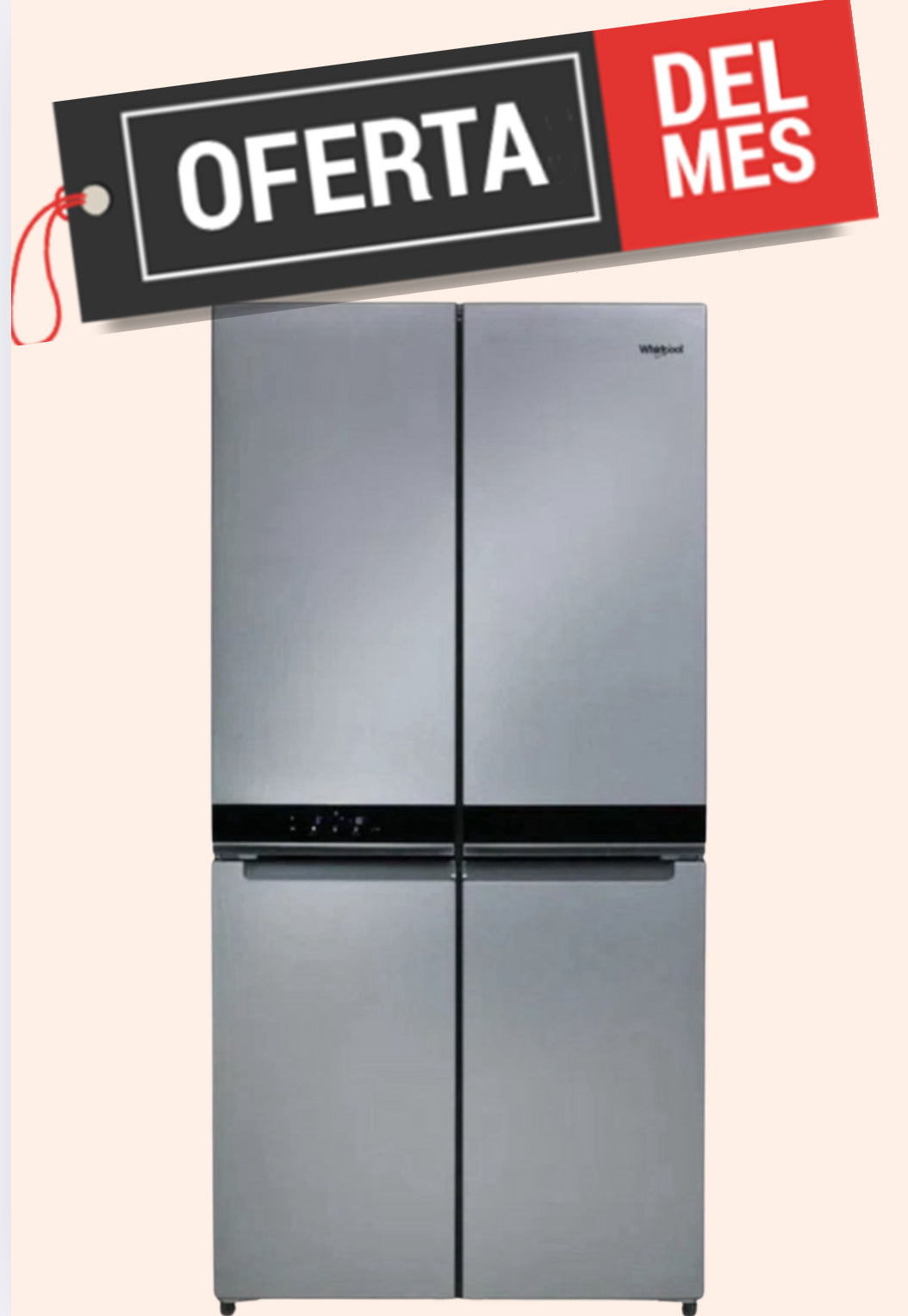 Refrigerador Duplex Whirlpool 4 puertas