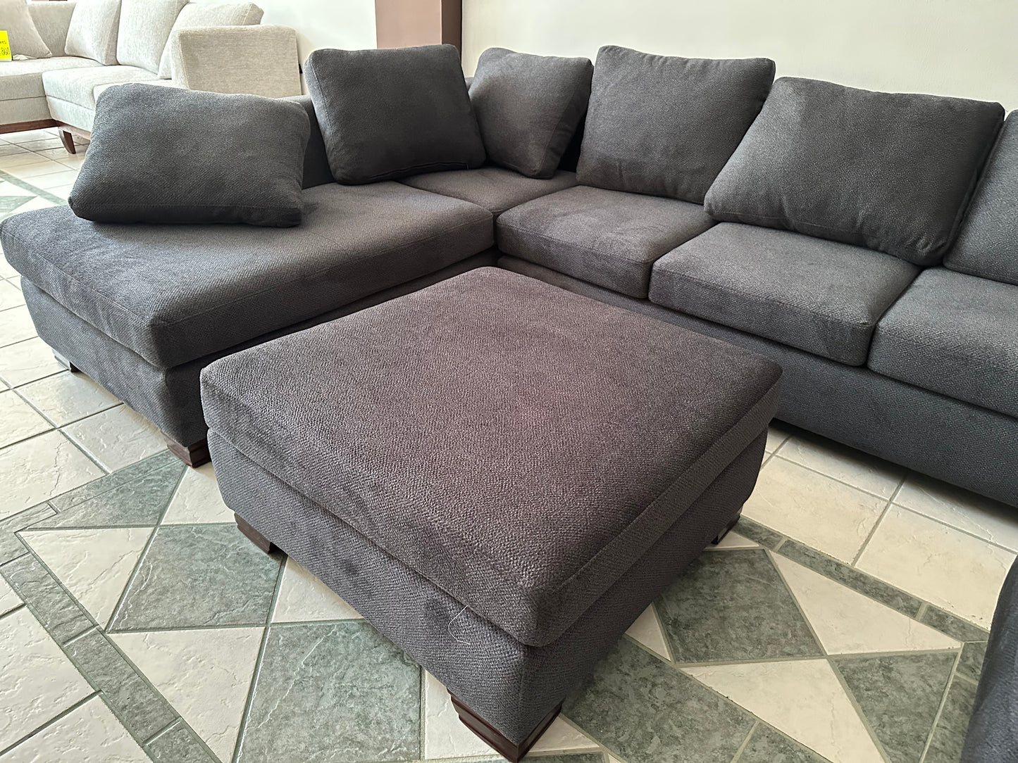 Sala Berlín Esquinero Charcoal