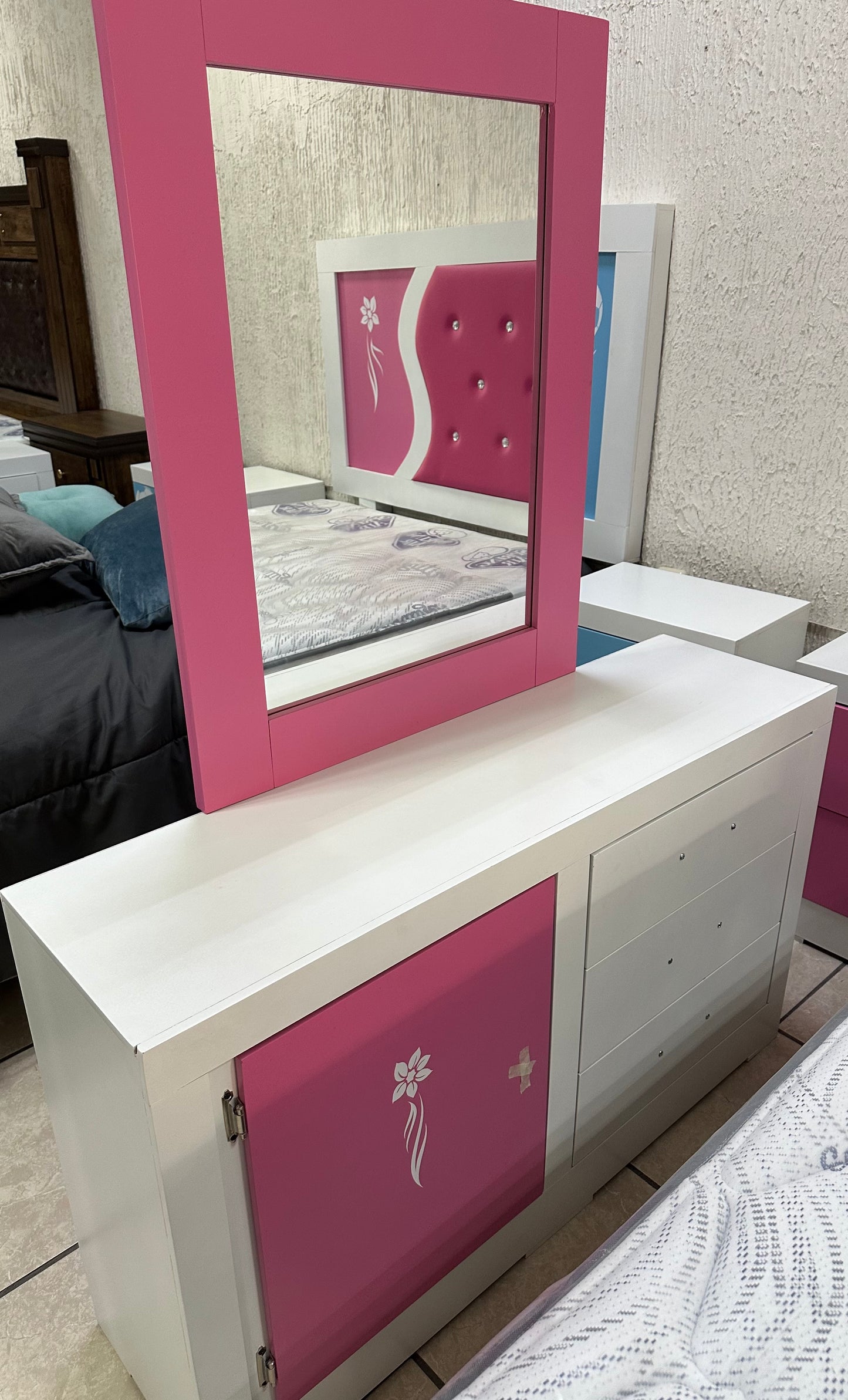 Recámara infantil Matrimonial Rosa