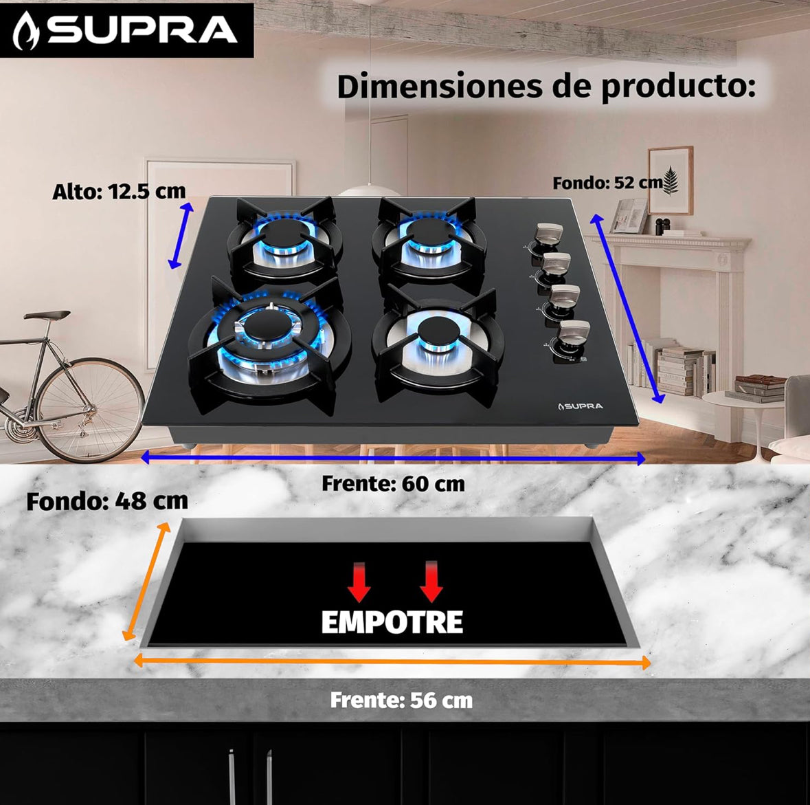 Parrilla Supra 4Q