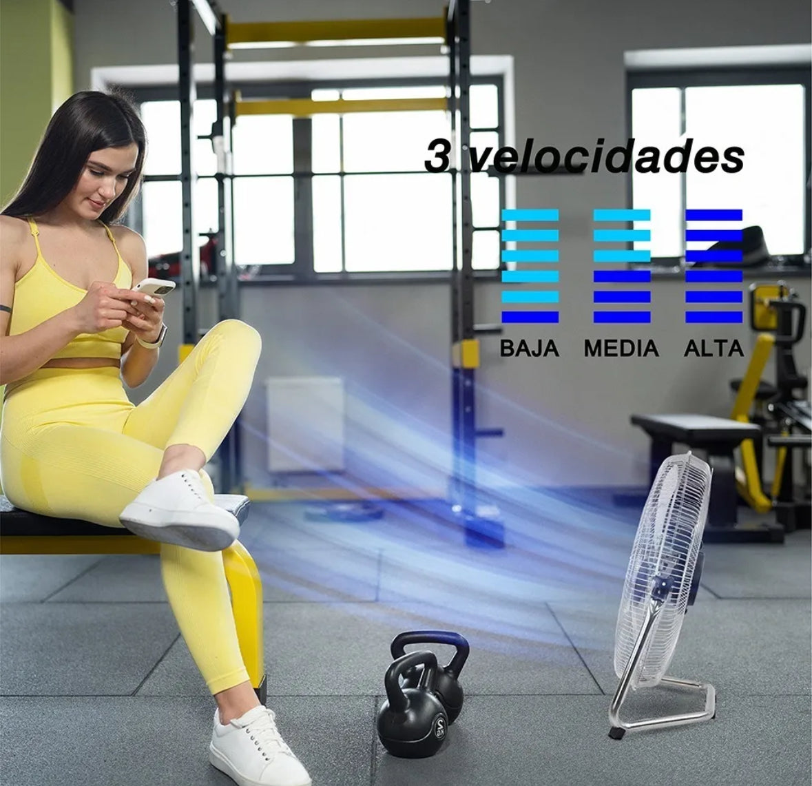Ventilador Mytek de Piso 3348