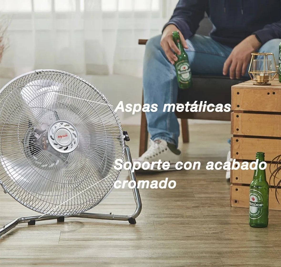 Ventilador Mytek de Piso 3348