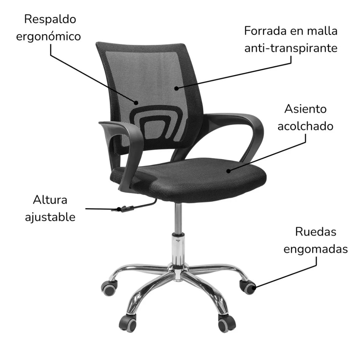 Silla Mesh gerente Ng