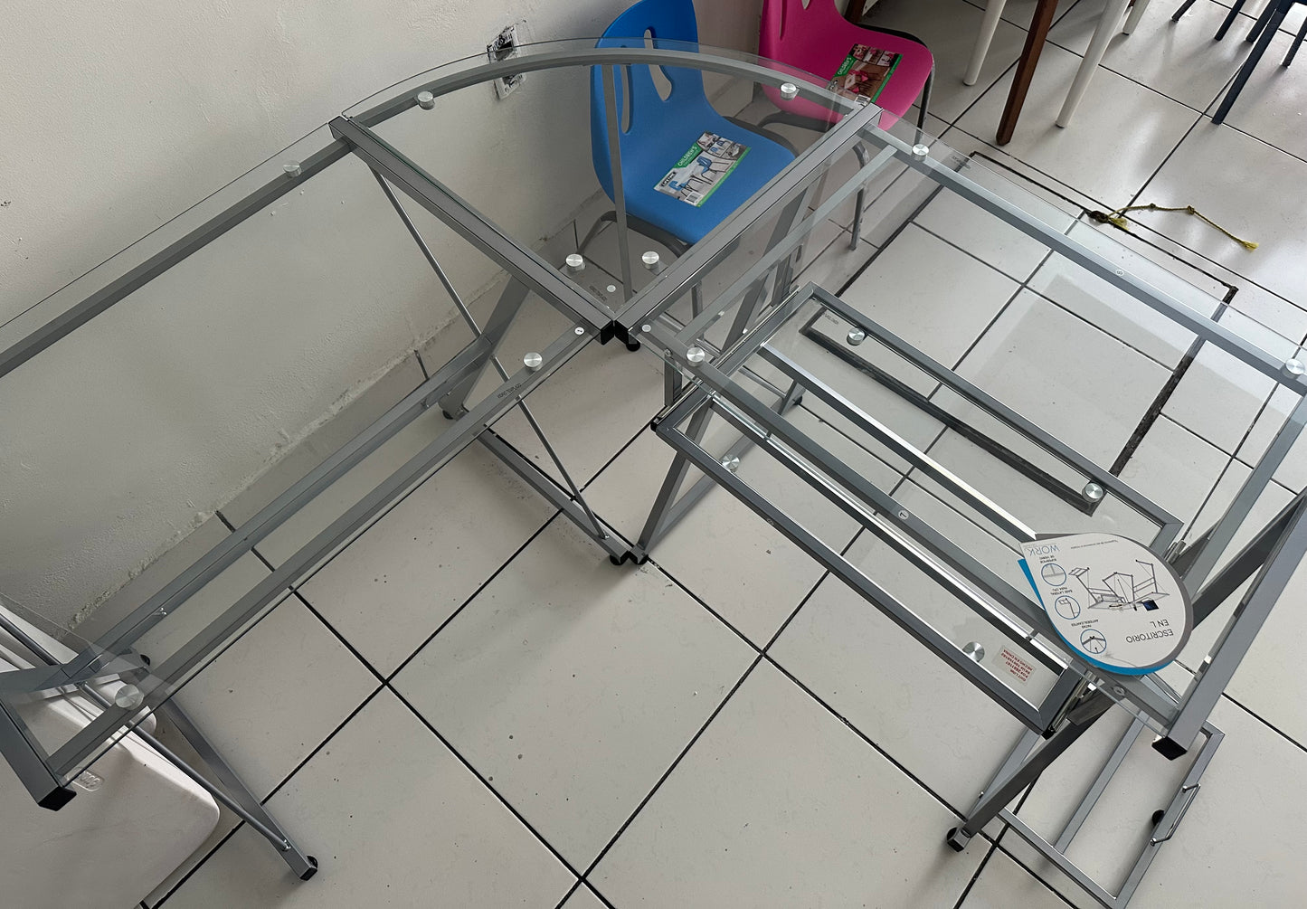 Escritorio LCD-2900 Vidrio