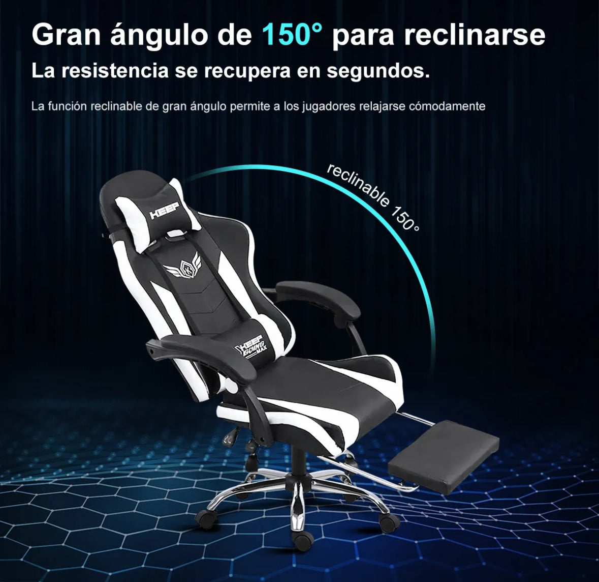 Silla Gamer Reclinable