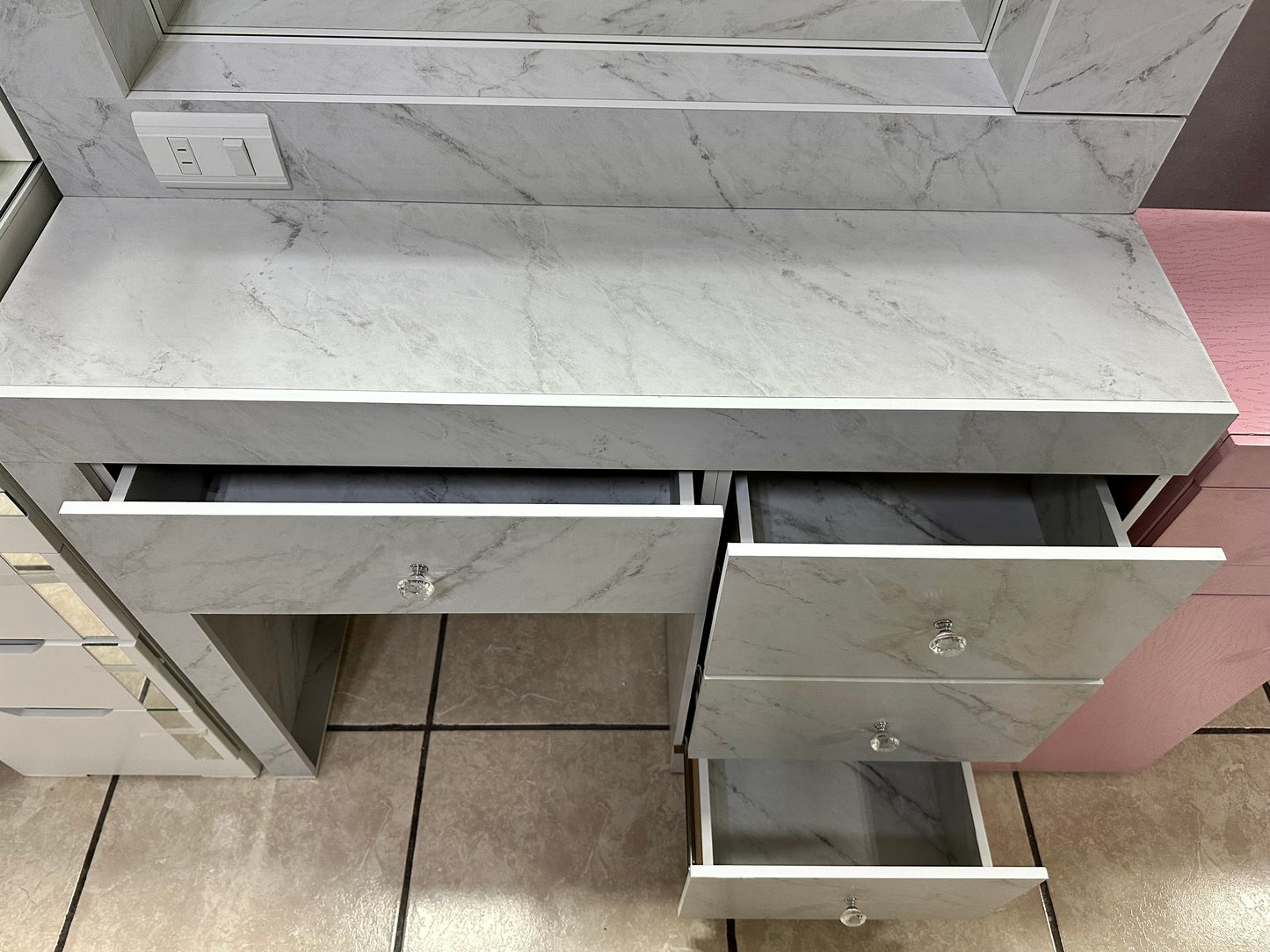 Tocador Vanity Marmoleado