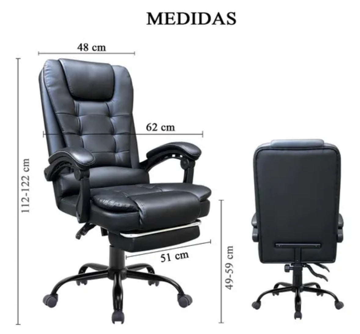Silla ejecutiva Reclinable