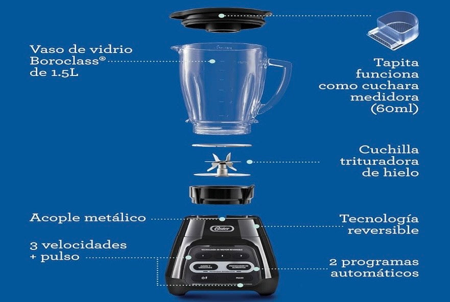 Licuadora Oster BLSTPYG1309B