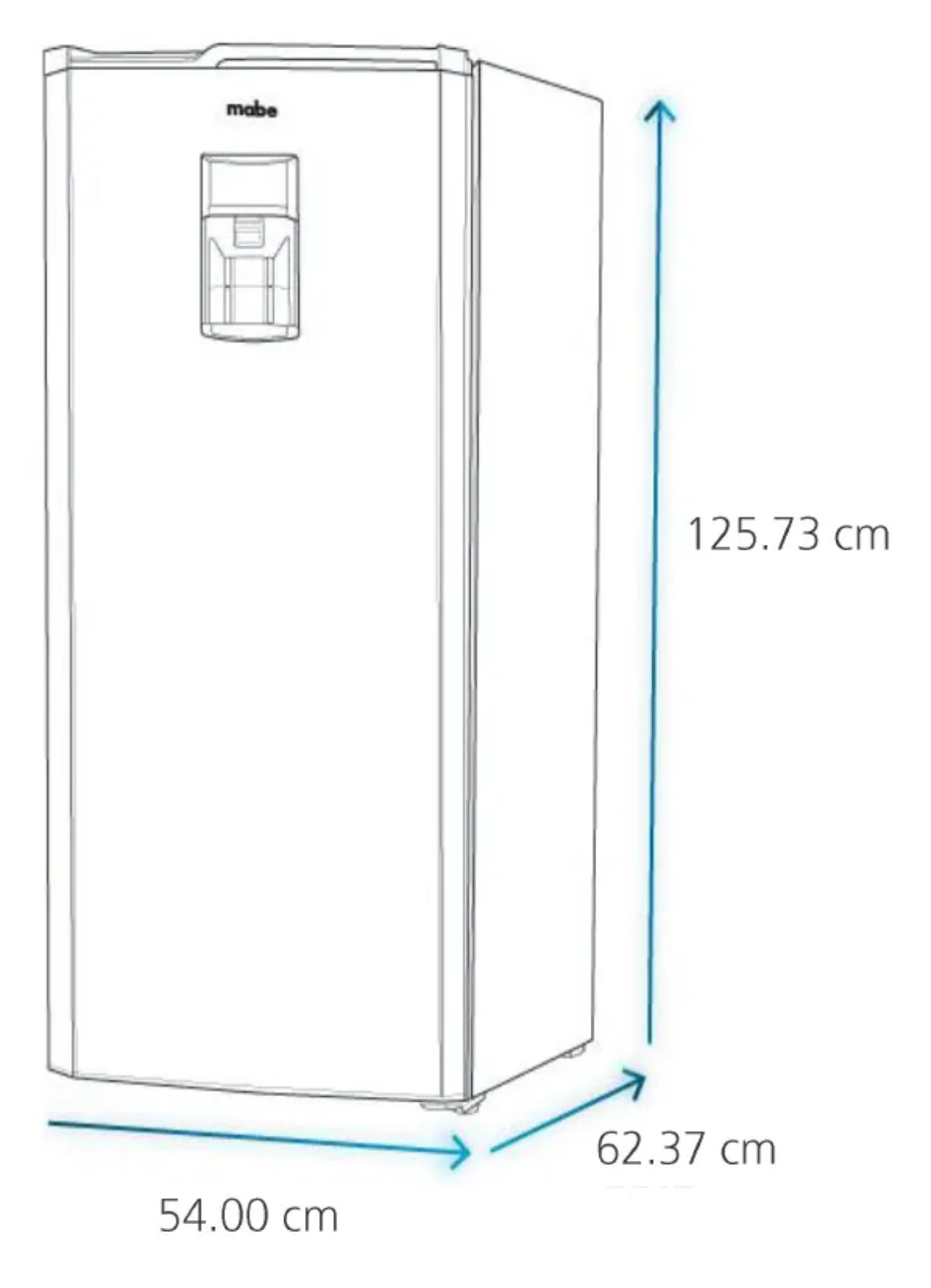 Refrigerador Mabe RMA210PYMRM0