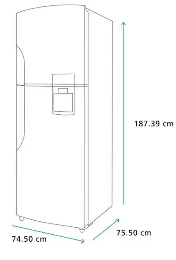 Refrigerador Mabe RMS510IA