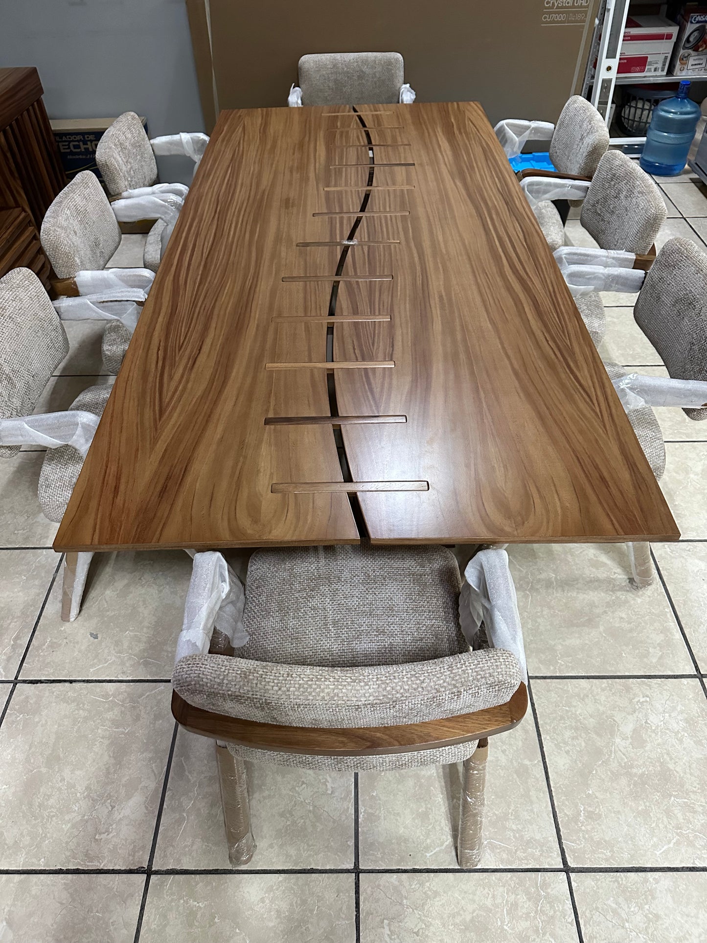 Comedor Porto Fino 8 sillas parota