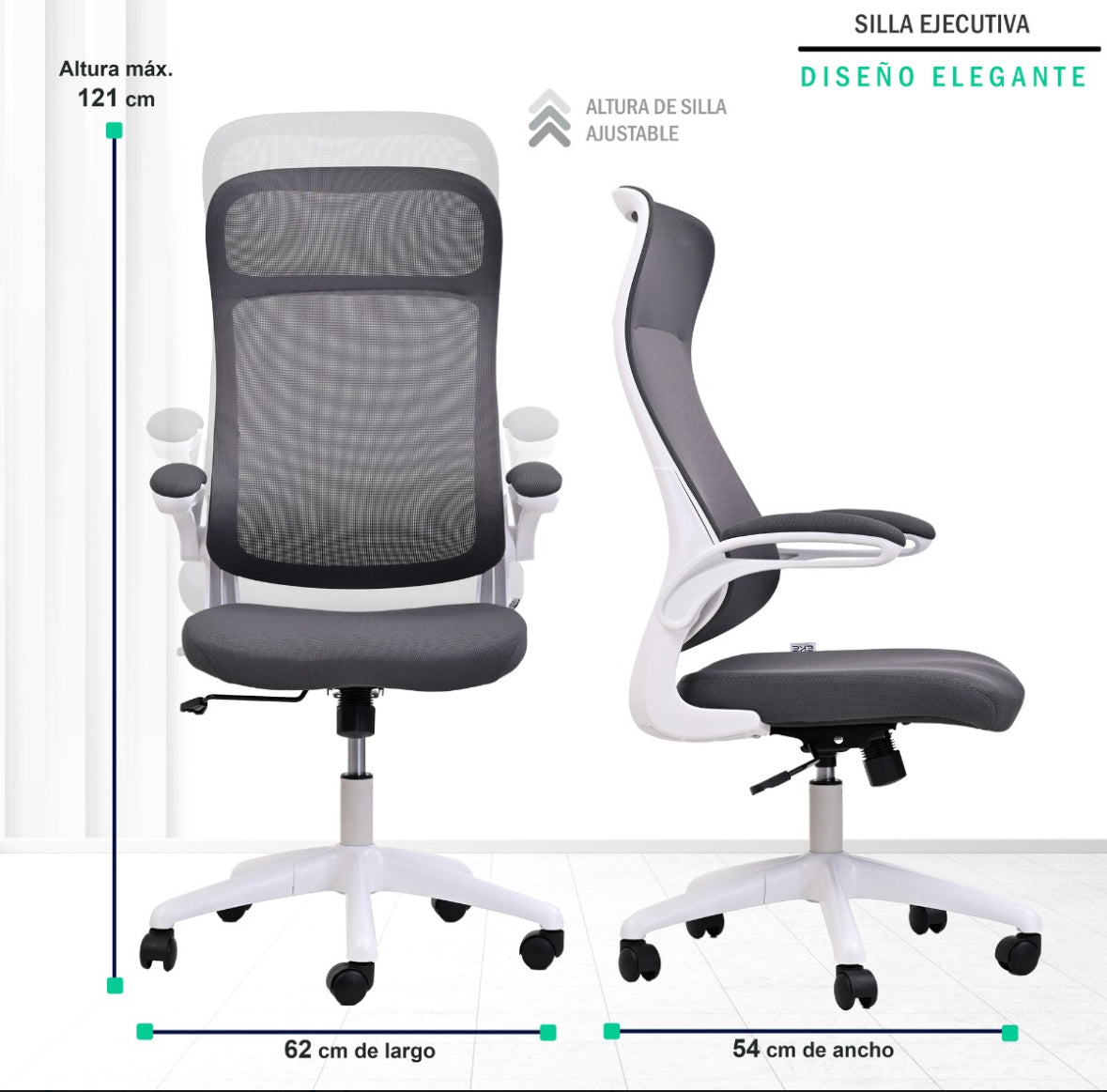 Silla Ejecutiva Mesh Elegante