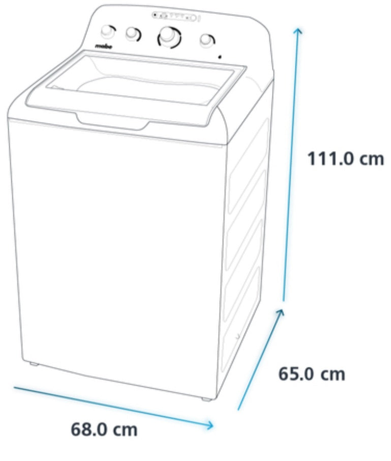 Lavadora Mabe 20Kg LMA70214VBAB0