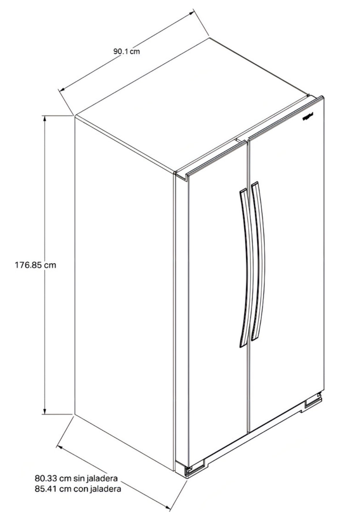 Refrigerador Whirlpool Duplex WD5600S