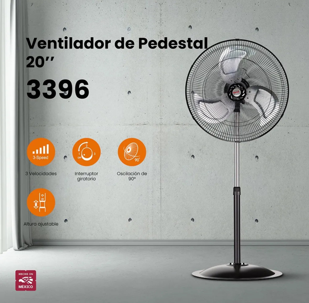 Ventilador 3396 Mytek