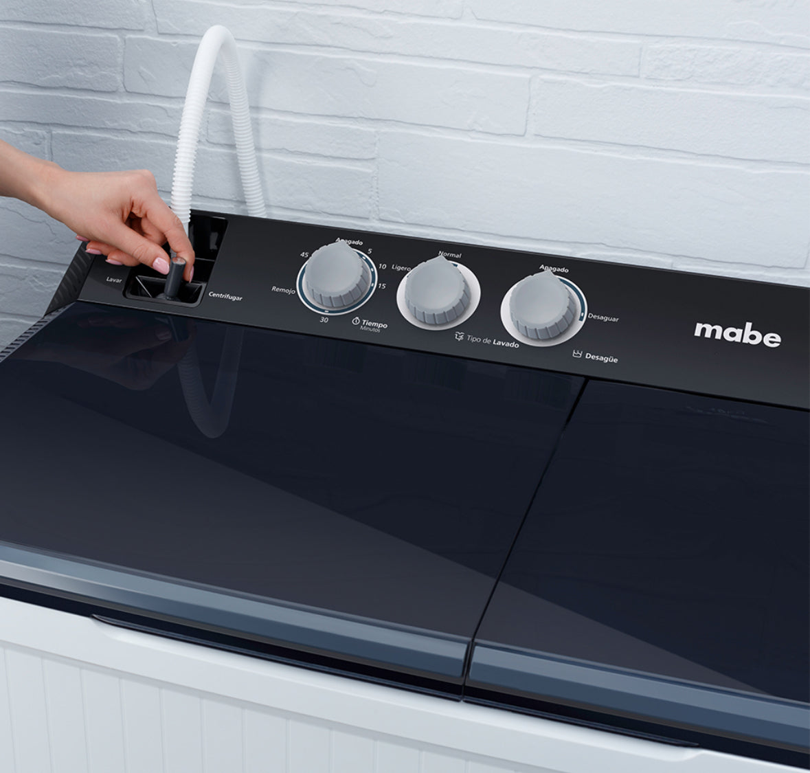 Lavadora/Exprimidora Mabe 22Kg LMDX2224HBABO
