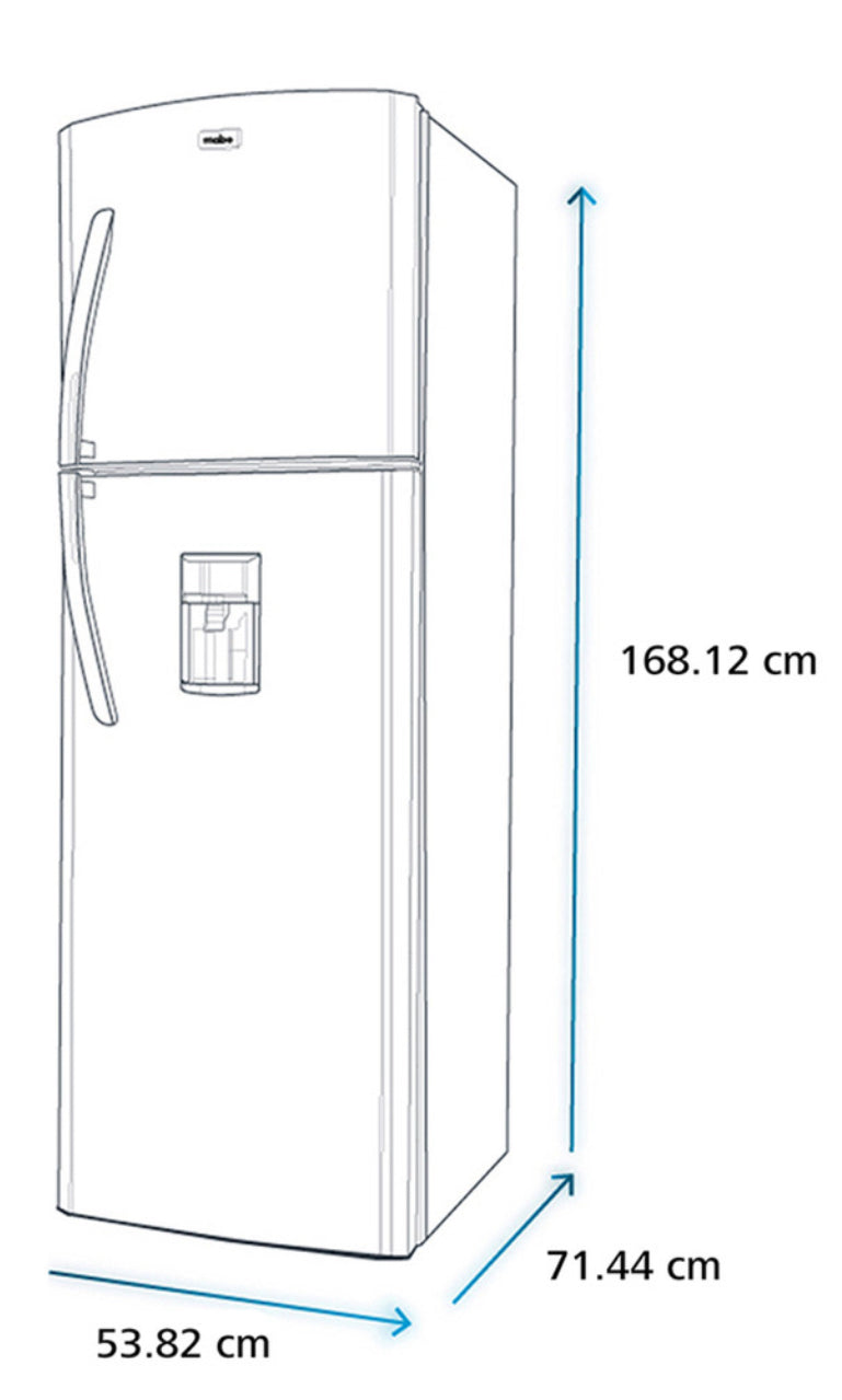 Refrigerador Mabe RMA250FYMRM0