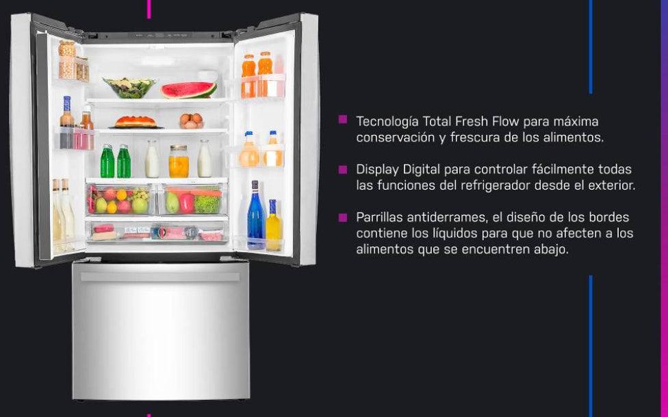 Refrigerador General Electric PNF25FYRCFS